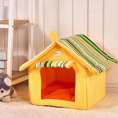 Removable Cover Mat House Dog Beds